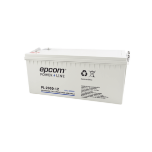 Batería 12V @ 200 Ah / AGM-VRLA / Uso en Aplicación Fotovoltaica /Terminales Tipo Tornillo HEX M6