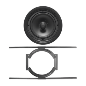 KIT de Bocina de Techo TruAudio de 8in PP8 con Soporte de Acero Rígido para Techos Suspendidos