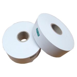 PARKTRON SAXPTERM - Papel termico para impresion de boletos para sistemas de codigos de barras / 54X85 mm / 135 Lb / Hasta 2300 Boletos