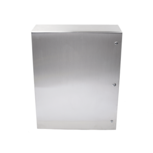 Gabinete de Acero Inoxidable IP66 Uso en Intemperie (800 x 1000 x 300 mm) con Placa Interna Galvanizada.