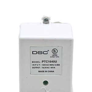DSC PTC1640U - Transformador 16VCA / 40VA #cer Fusible Interno para paneles y módulos de NEO, Power Series y Maxsys