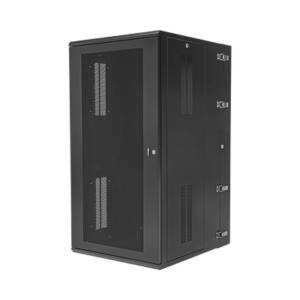 Gabinete PanZone de Montaje en Pared, de 19in, Puerta Ventilada, 26 UR, 762mm de Profundidad, Color Negro