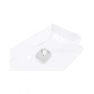 Paquete 100 tags GRANDE para Ropa Mini Square Gris claro CENTURY T005