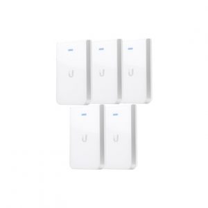 Paquete 5 Access point Unifi Doble banda Pared habitaciones de hotel UBIQUITI NETWORKS UAPACIW5