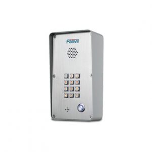 Portero 2 cuentas SIP Relevador integrado Apertura de puerta por llamada y código FANVIL I21T