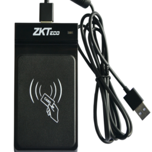 ZKTECO CR20ID - Lector Enrolador de Tarjetas ID/ Puerto USB/ Compatible con IDCARD ZKTECO