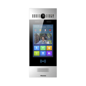 Frente de Calle / Programación en la nube / Notificación a app celular / Notificación por llamada telefónica / ANDROID SIP Con Reconocimiento Facial / IP65 / IK06 / Bluetooth