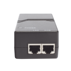 Inyector PoE estándar 802.3af Gigabit 15w