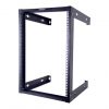 Rack abierto de 19 para montaje en pared de 16 unidades