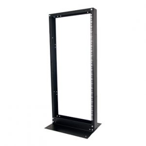 Rack profesional abierto de 19" de 24 unidades