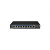 Redes Switch POE 8 puertos GE full gigabit 120W totales Modo CCTV SAXXON UTP3GSW0802TSP120