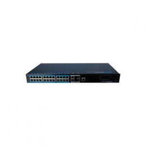 Redes Switch POE industrial Videovigilancia 370W totales Capa 2 SAXXON UTP7224EPOEL2