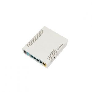 RouterBoard 5 puertos Fast Ethernet MIKROTIK RB951UI-2HND