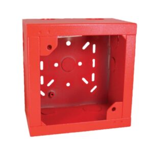 BOSCH F_SBBR - Caja posterior para sirena color rojo