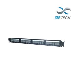 SBETECH PPC624P - Panel de parcheo categoría 6/ 24 puertos