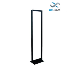 SBETECH SBE-RR719 - Rack liviano de piso en acero / 42UR / perforación roscada 12-24 / soporte 350kg / #Rack