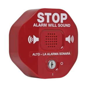 Alarma de puerta multifunción Exit Stopper® para puertas restringidas