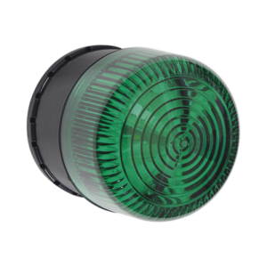 Alarma Audiovisual de Uso No Autorizado o Situaciones Urgentes, Color Verde