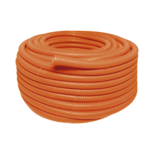 Manguera flexible 1" x 50 metros de polietileno alta densidad.