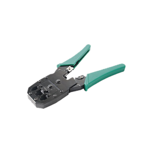 Pinzas para plegar (Ponchadoras) cables UTP5 y UTP6 con Cavidades para RJ11 de 4 y 6 hilos y RJ45 de 8 hilos