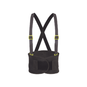 Faja elástica reforzada grande, con cierre delantero y herrajes de plástico.