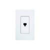 Salida para teléfono RJ11 6 conductor LUTRON ELECTRONICS CA-PJ-WH