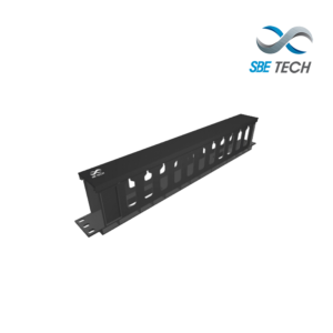 SBETECH SBE-OH1UR - Organizador de cable horizontal 1UR