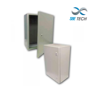 SBETECH SBE-403020 - GABINETE METALICO / ALTO 400 MM / ANCHO 300 MM / PROFUNDIDAD 200 MM grado IP 65 NEMA 4