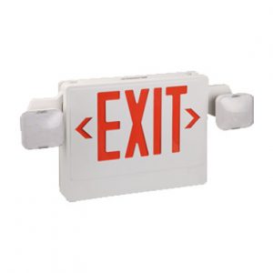 Señal de salida luminosa con batería