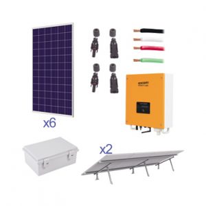 Sistema 2000w 220Vca para Interconexión a red eléctrica EPCOM POWER LINE KITEPI2K320