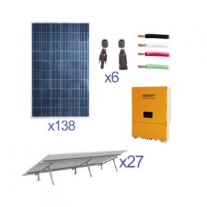 Sistema completo de interconexión a la red eléctrica EPCOM POWER LINE KITEPIG35K