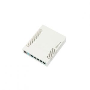Switch 5 puertos Gigabit Ethernet MIKROTIK RB260GS