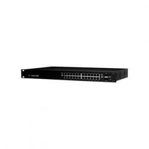 Switch EdgeMax administrable 24 puertos gigabit PoE+-PoE pasivo 24v 2 puertos SFP UBIQUITI NETWORKS ES-24-250W