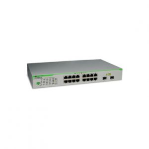 Switch Gigabit WebSmart 16 puertos 2 puertos SFP combo ALLIED TELESIS AT-GS950-16-10