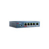 Switch PoE 250m LARGA DISTANCIA 4 puertos 1 puerto 10-100 HIKVISION DS-3E0105P-E