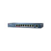 Switch PoE+ 250m LARGA DISTANCIA 8 puertos 1 Puerto 10-100 HIKVISION DS-3E01-09PE