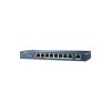 Switch PoE 250m Larga distancia 8 puertos 802.3at 10-100Mbps 1 puerto 10-100 HIKVISION DS-3E01-09PE
