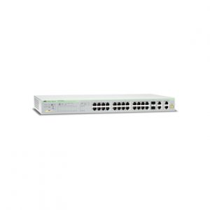 Switch PoE+ Websmart 24 puertos ALLIED TELESIS AT-FS750-28PS-10