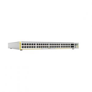 Switch PoE+ capa 3 48 puertos 4 puertos SFP 1G 185w ALLIED TELESIS AT-X510L-52GP-10