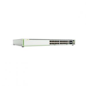 Switch PoE+ stackeable capa 3 24 puertos 2 puertos SFP 10G 370w ALLIED TELESIS AT-GS924-MPX-10