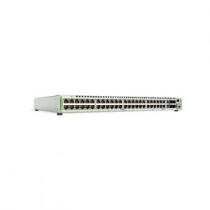 Switch PoE+ stackeable capa 3 48 puertos 2 SFP 2 SFP+ 10G Stacking 370w ALLIED TELESIS AT-GS948-MPX-10
