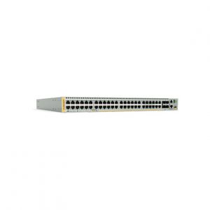 Switch Stackeable capa 3 48 puertos + 4 puertos SFP+ 10G 2 bahías hotswap PSU ALLIED TELESIS AT-X930-52GTX