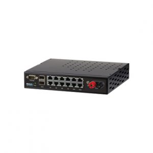 Switch WISP PoE administrable 12 puertos gigabit 2 SFP NETONIX WS12250DC