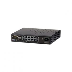 Switch WISP PoE administrable 12 puertos gigabit 2SFP 250w NETONIX WS12250AC