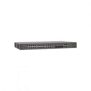 Switch administrable 24 puertos PoE 4 puertos gigabit 4 puertos SFP fibra óptica HIKVISION DS-3D2228P