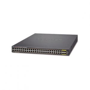 Switch administrable L2+ 48 puertos HighPoE 4 puertos compartidos PLANET WGSW-48040HP
