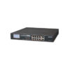 Switch no administrable PoE+ 250m 8 puertos PoE Gigabit PLANET GSD-1002VHP