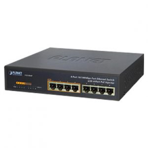 Switch no administrable PoE de 8 puertos