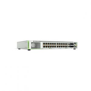Switch stackeable capa 3 24 puertos 2 puertos SFP 2 puertos SFP+ 10G ALLIED TELESIS AT-GS924-MX-10