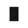 Switch un solo polo 15amp Negro night LUTRON ELECTRONICS CA1PSBLS